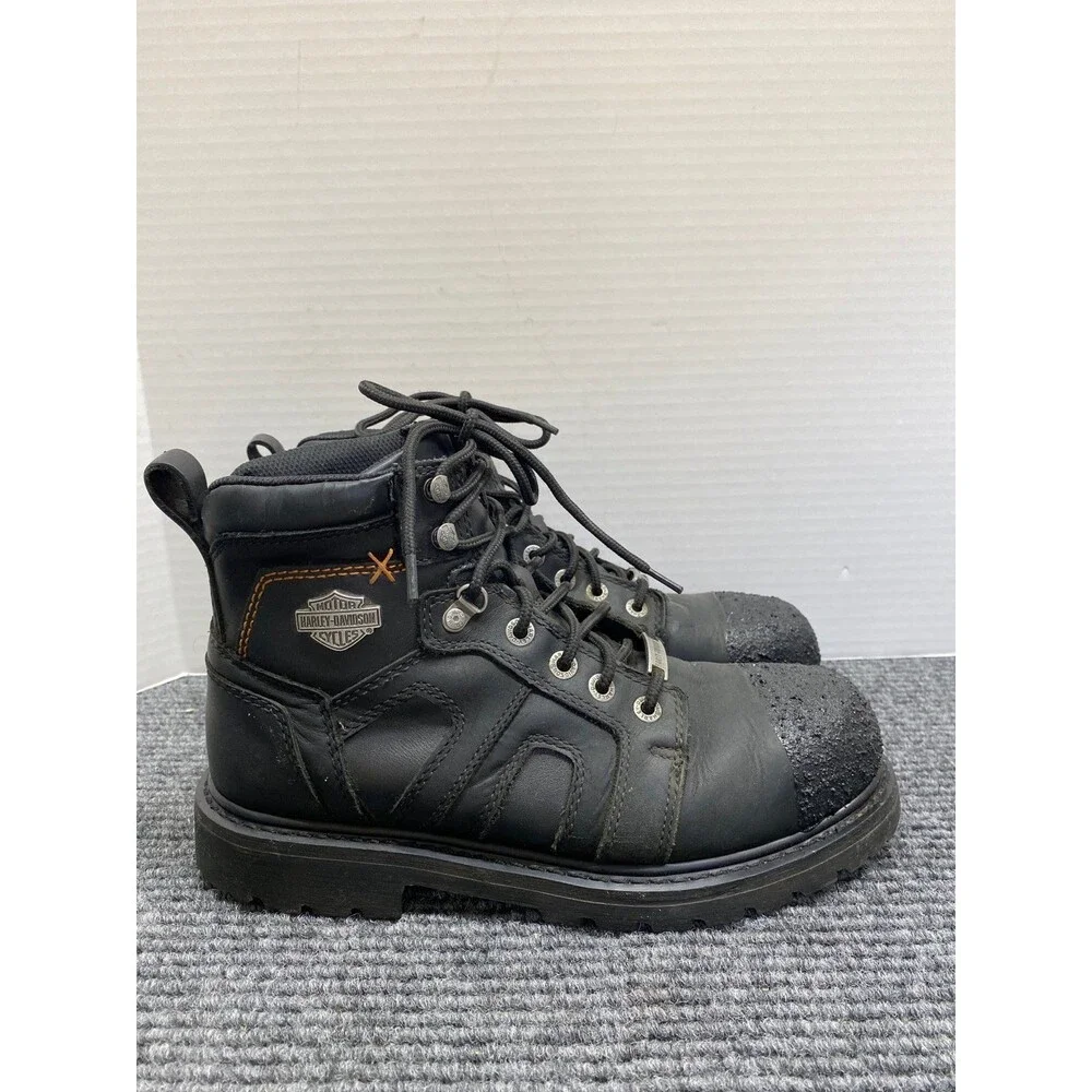 Harley Davidson Chad 5” steel toe motorcycle boot 9.5